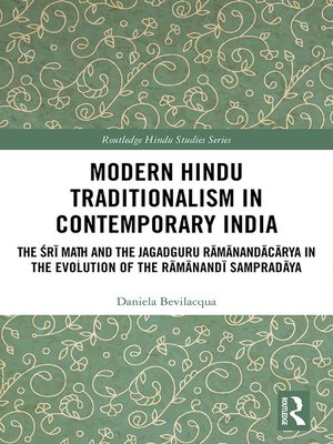 cover image of Modern Hindu Traditionalism in Contemporary India